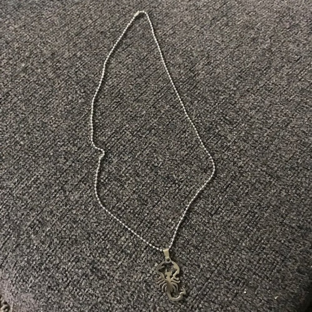 Necklace with Scorpion Charm